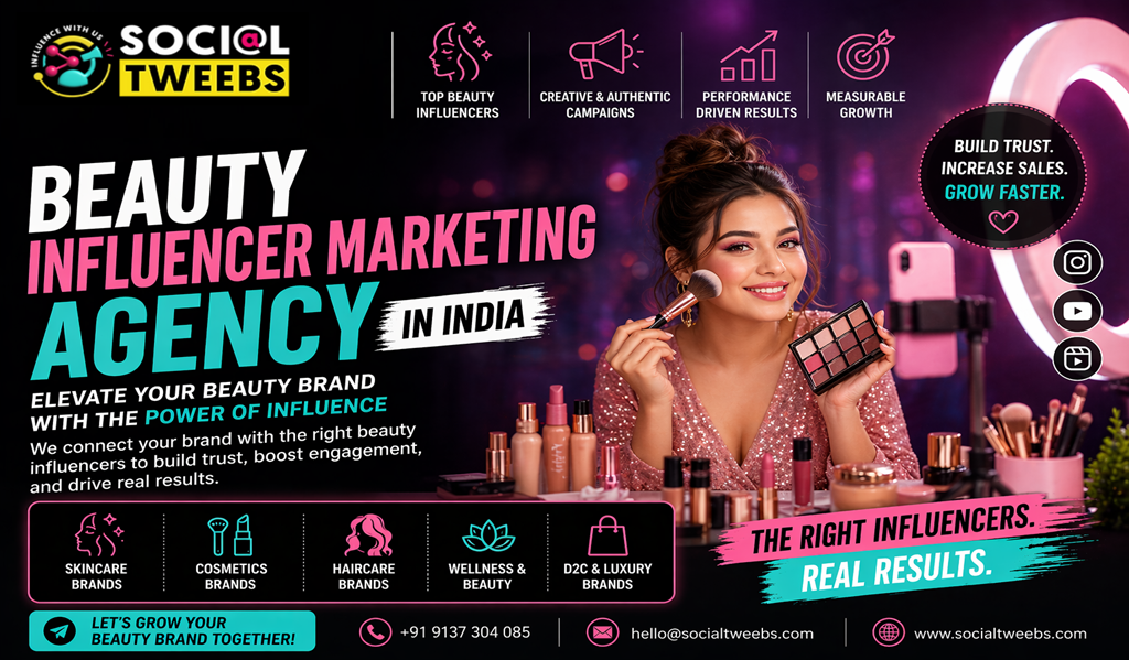 Beauty Influencer Marketing Agency in India