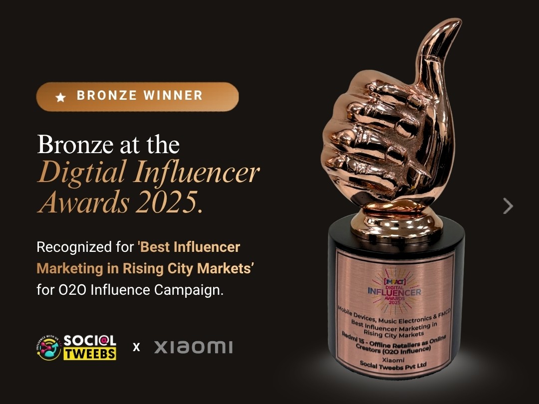 BRONZE Award-Winning Influencer Marketing Campaign by Social Tweebs for Xiaomi Redmi 15