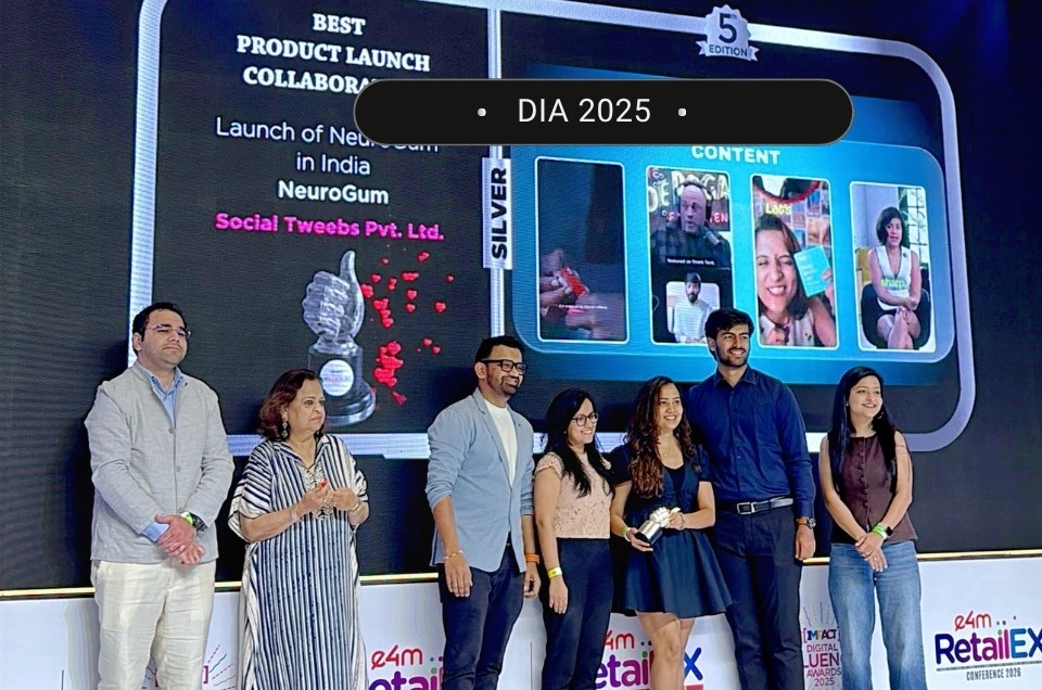 SILVER Award-Winning Product Launch Campaign by Social Tweebs for Neurogum