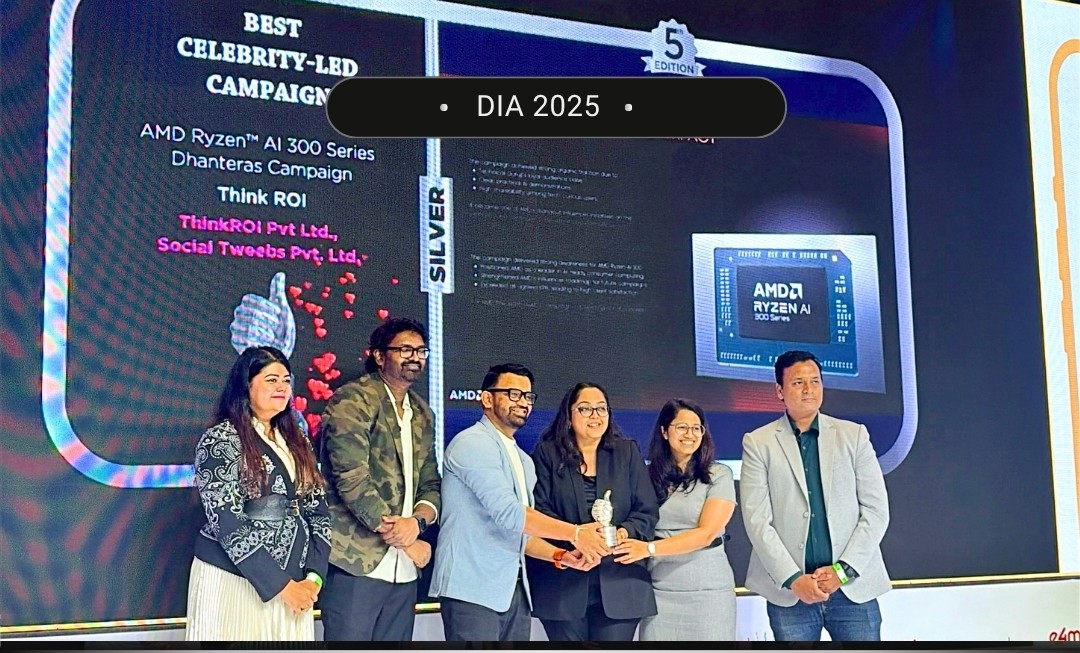 SILVER Award-Winning Celebrity-Led Campaign by Social Tweebs for AMD Ryzen™ AI Laptops